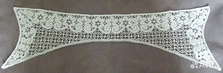 Воротник кружева ручного плетения. 1973г. новый