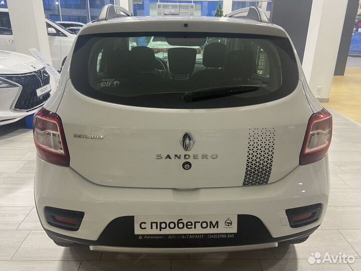 Renault Sandero Stepway 1.6 МТ, 2017, 83 013 км