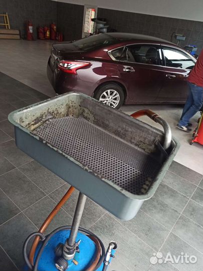 Бочка для слива масла