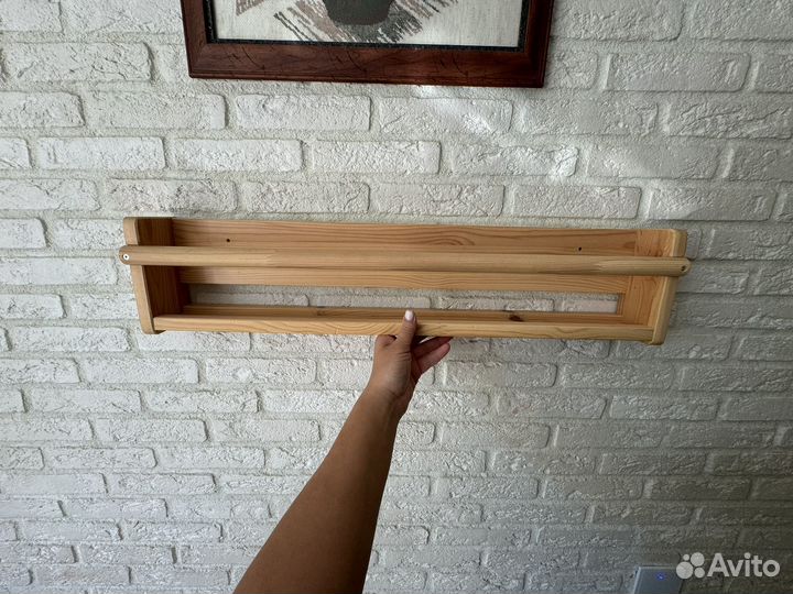 Полка для книг картин IKEA flisat