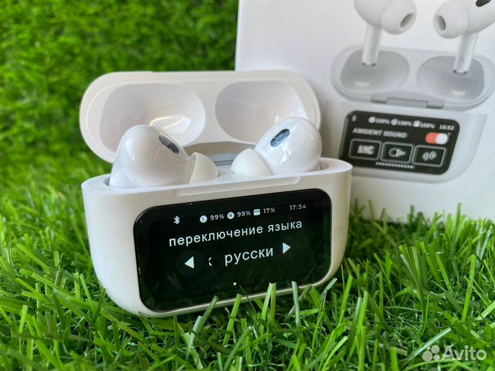 AirPods Pro 2 с сенсорным дисплеем