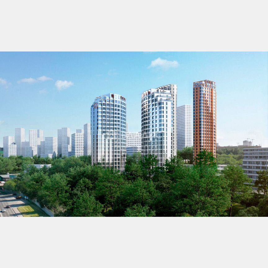 2-к. квартира, 54,8 м², 8/29 эт.