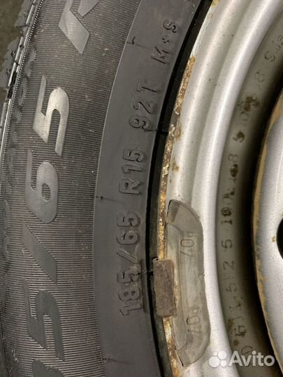 Зимние Колёса VW 185/65 R15 Б/у