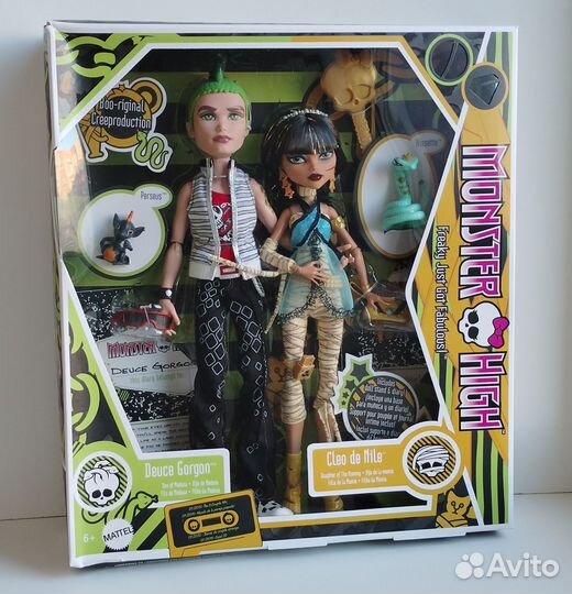 Monster High Cleo De Nile & Deuce Gorgon