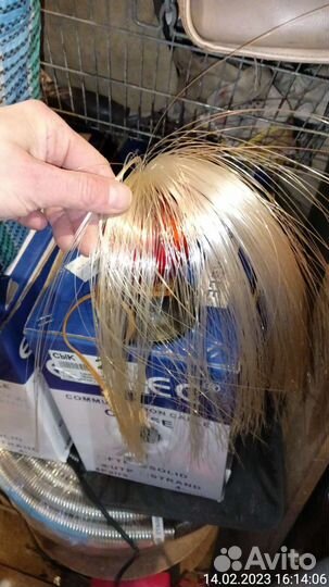 Ночник лампа фонтан СССР 6в световолокно