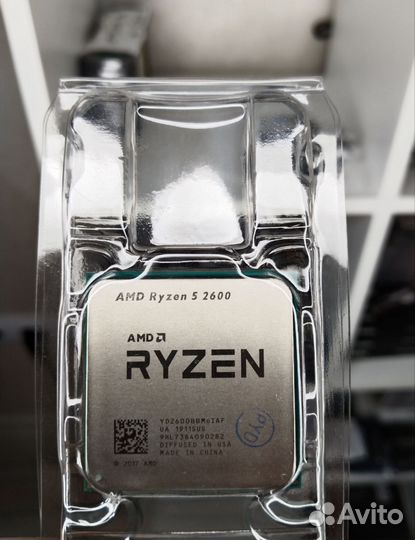 Процессор amd ryzen 5 2600 новый