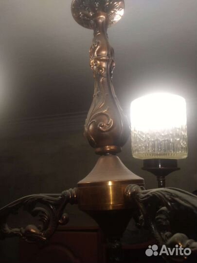 Ссср-бронза люстра