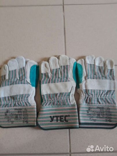 Перчатки спилковые. Восточные Тигры