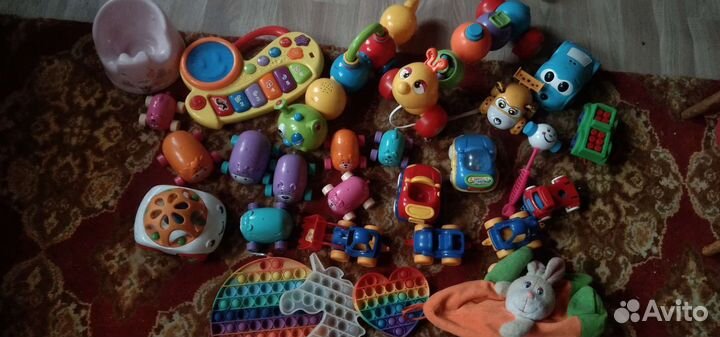 Развивающие игрушки много пакетом