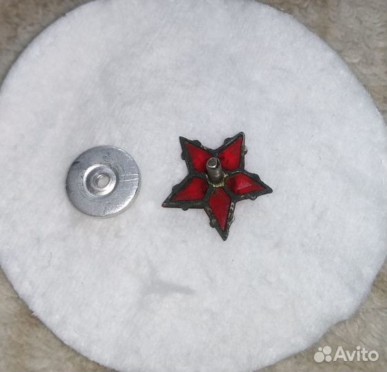 Знак СССР рубиновая звезда ркка