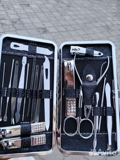 Набор 19 в1 маникюр лицо педикюр