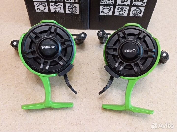 Катушка мультипликаторная зимняя с курком