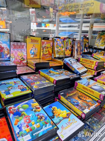 Игровые картриджи sega огромный выбор