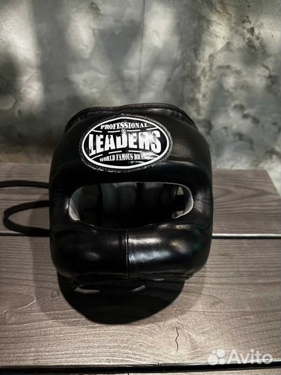 Шлем для единоборств leaders LS black