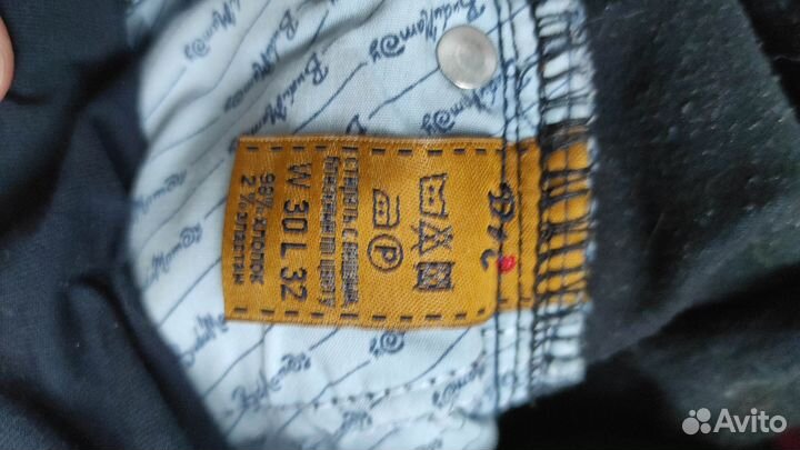 Джинсы для беременных 46 р W 30 L 32