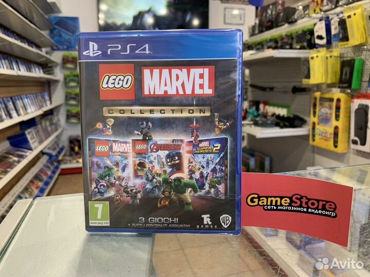 Lego Marvel Collection PS4 (новый)