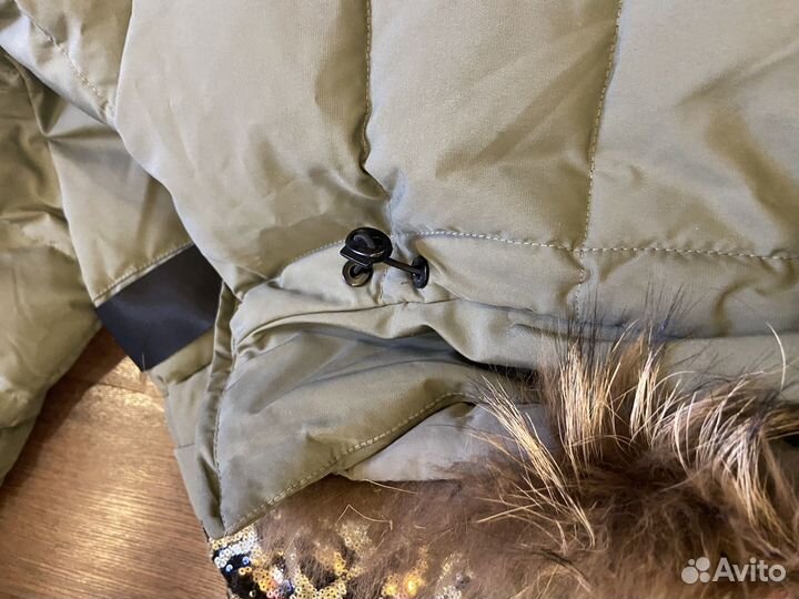 Пуховик зимний для девочки