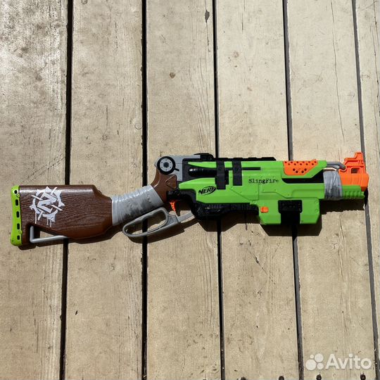 Бластер Nerf Zombie slingfire