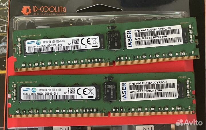 Оперативная память ddr4 16gb samsung