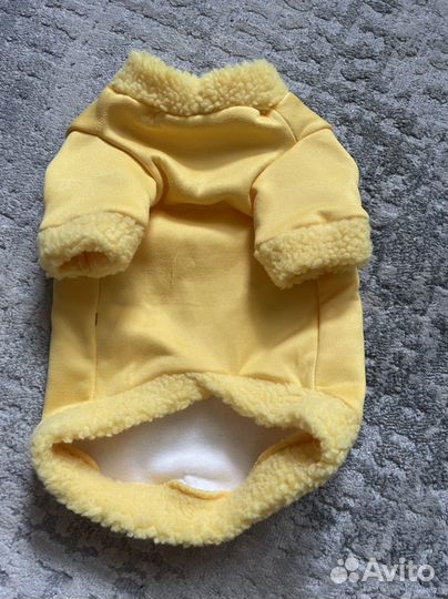 Толстовка для собак на флисе