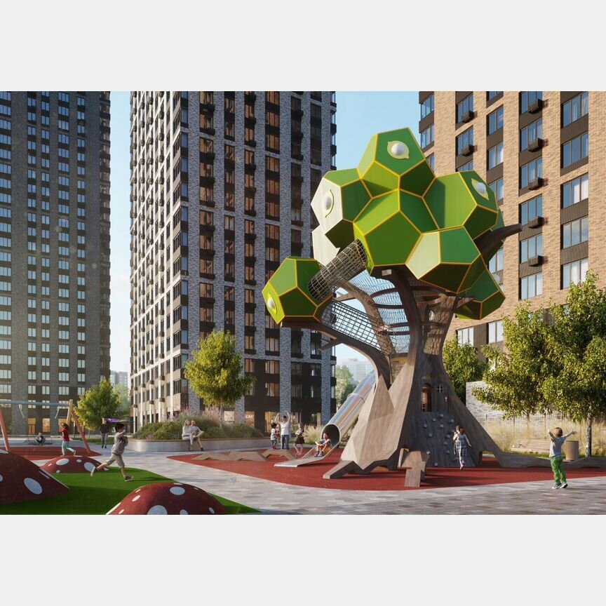 3-к. квартира, 92,4 м², 22/35 эт.