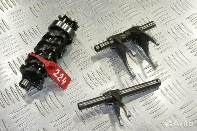 Вал копирный с вилками Kawasaki ZZR400-1