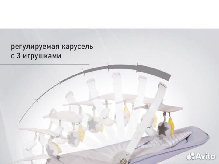 Шезлонг для новорожденных Nuovita