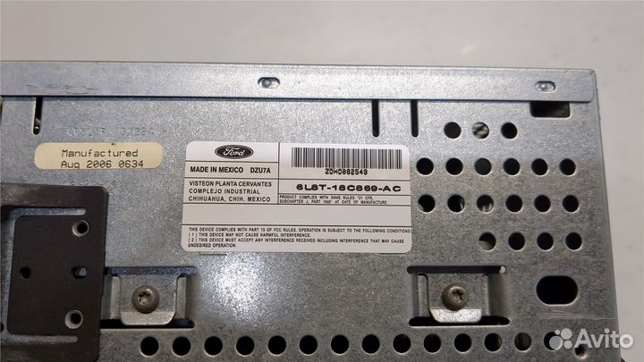 Магнитола Ford Escape, 2007