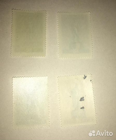 1960 СССР марки деятели искусств