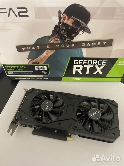 Видеокарта rtx 3060 8gb