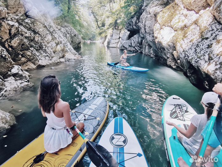 Сап-тур по каньону Чертовы Ворота в Сочи