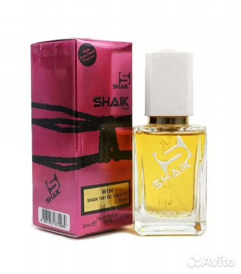 Духи Shaik W196 Cerutti 1881