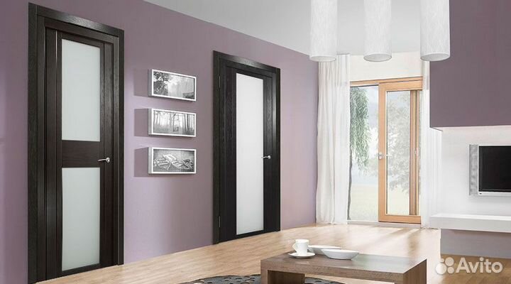 Двери межкомнатные новые с установкой