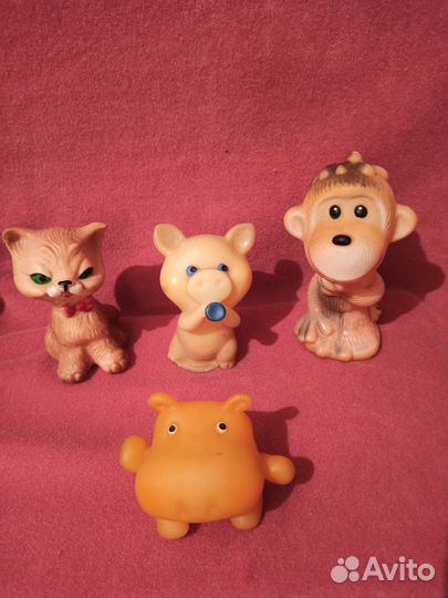 Резиновые игрушки СССР