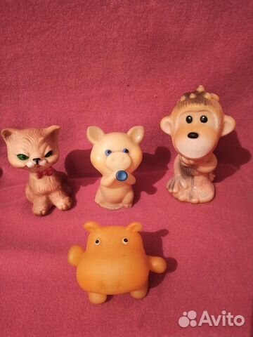 Резиновые игрушки СССР