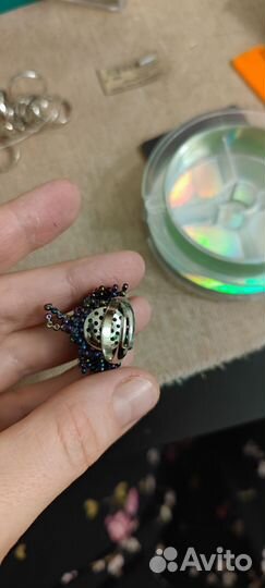 Очки и кольцо жук Полумны Лавгуд