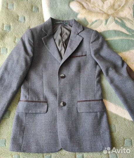 Пиджак школьный для мальчика 146 рост