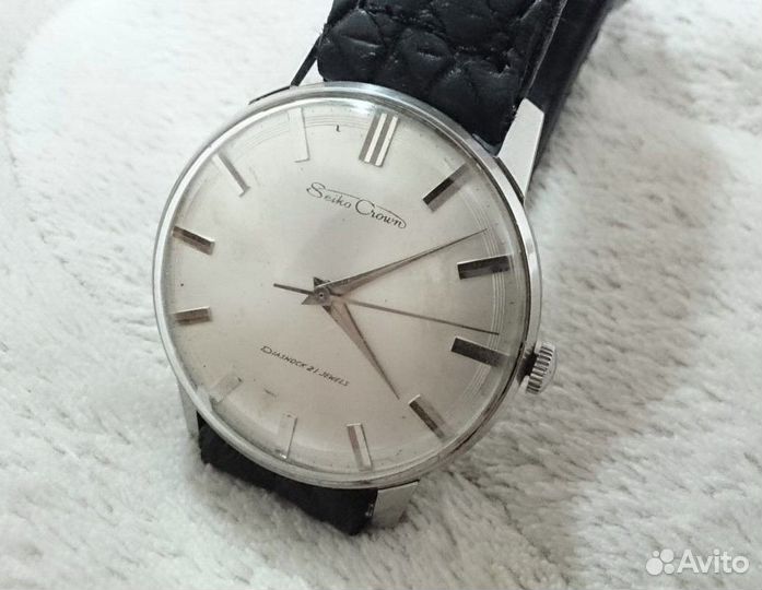 Редкие винтажные часы Seiko Crown J15011 1963 г