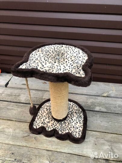 Когтеточка домик для кошки