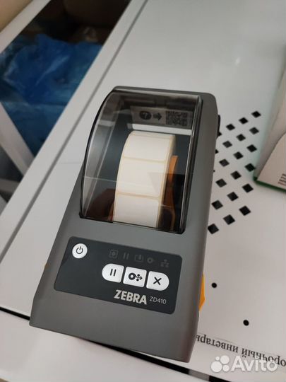 Термальный принтер ZD410 для прямой термопечати