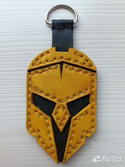 Брелок натуральная кожа ручная работа