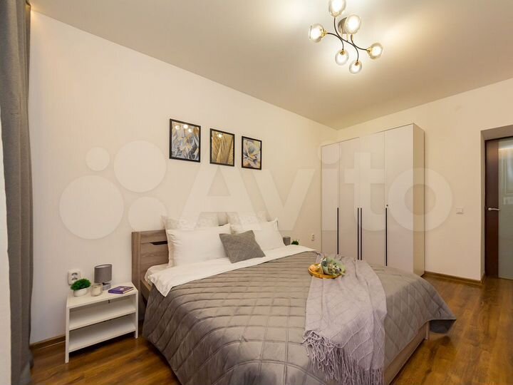 2-к. квартира, 60 м², 4/10 эт.