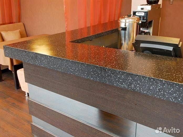 Барная столешница из искусственного камня