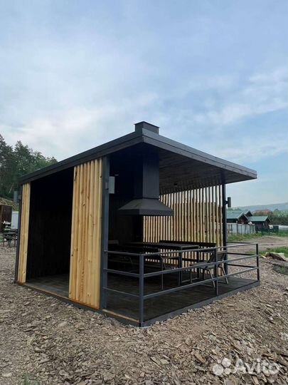 Большая беседка в аренду