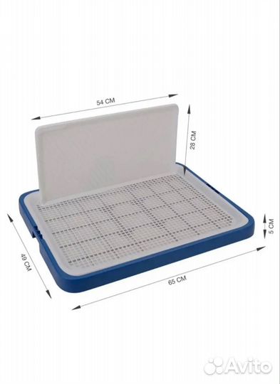 Лоток для собак L, 65х49 см
