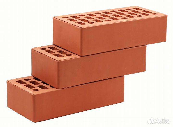 Кирпич облицовочный гладкий