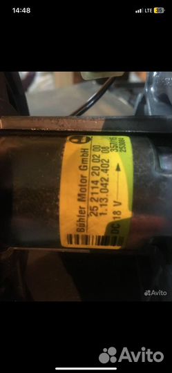 Мотор автономного отопителя MAN,DAF