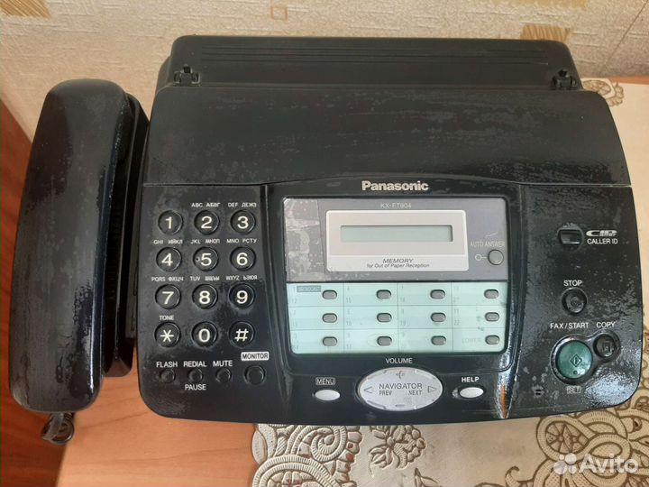 Телефон факс panasonic