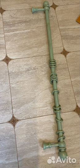 Деревянная гардина 120 см