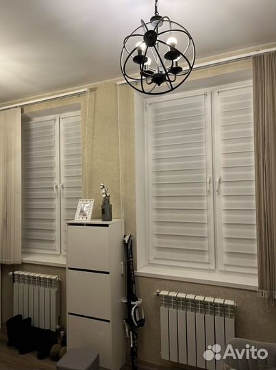 Рулонные шторы день ночь